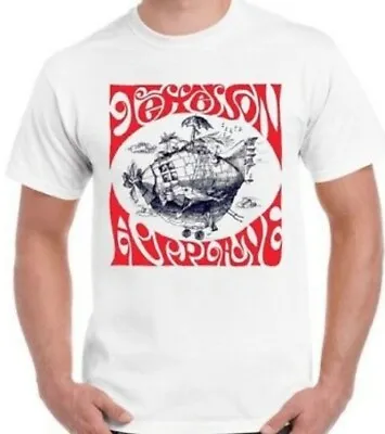 Jefferson Airplane T-Shirt Last Ship Psychedelic Rock Retro Tee 70s 80s Gift • £6.99