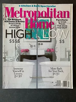 Metropolitan Home Magazine April 2007 2000's Lifestyle Recipes Ads • $13.99