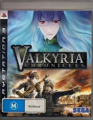 Valkyria Chronicles - Playstation 3 PS3 Game & Manual - Great Condition • $8.95