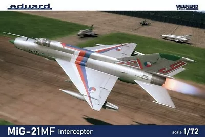 Eduard 1/72 Mikoyan-Gurevich MiG-21MF Interceptor [Weekend Edition] • $16.81