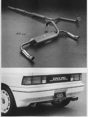 Rare Mugen Cr-x Pro Dual Exhaust Itr Eg Ek Spoon Honda Dc2 Ek9 Ef9 Crx Ef • $8250