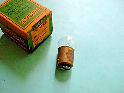 6 Volt 6w SBC Indicator Light Bulb Lucas 206 Vintage Classic Cars Austin Morris • £2.50