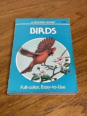 $7.99 • Buy BIRDS - A Golden Guide - 1987 Full Color Pocket Book 