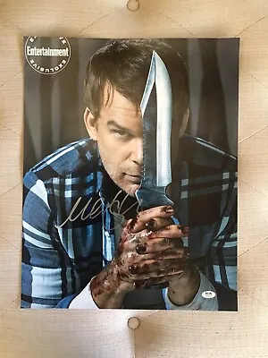 Signed Michael C Hall 16x20 Autographed Photo- Dexter! #3 • $300