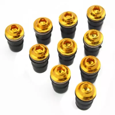 10 Windscreen Windshield Bolt 5MM Screw Fastener Nut Expansion GD Fit For YAMAHA • $5.89