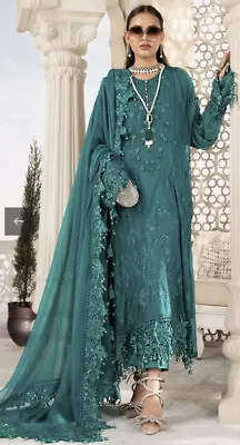 £79.99 • Buy Orignal Pakistani Designer Maria B Suit Stitched Sana Safina Asim Jofa