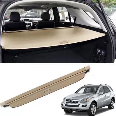 For 12-15 Mercedes-Benz ML & GLE Class Cargo Cover Rear Trunk Shield Shade Beige • $59.95