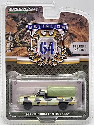 Greenlight Collectibles Battalion 64 S1 1984 Chevy M 1008 Cucv Real Riders! • $9.99