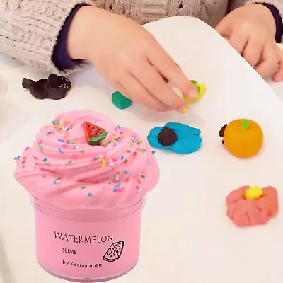 $15.79 • Buy 70ML Fruit Slime Mud Kit Soft Non-Sticky Cloud Slime Scented Toy Kids Plasticine