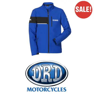 Genuine Yamaha Racing Paddock Blue Men's 'Leeds' Softshell Jacket WAS: £90 • £45