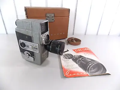 Vintage Revere Eye Matic Cine Zoom Magazine Eight CA-8 Movie Camera In Case • $18