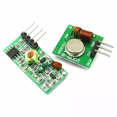 433Mhz RF Transmitter And Receiver Link Kit For Arduino/ARM/MCU WL • $1.09