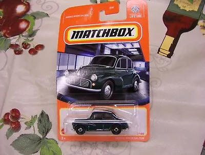 1/64th Die-Cast Cars Matchbox Hot Wheels  Morris Minor Saloon  #128 • $2.95
