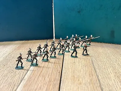 Heinrichsen: Colonial Infantry In Action. 30mm Scale Flat Tin Figures • $14.95