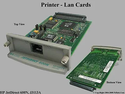 HP LaserJet 10/100 Ethernet Network Print Server Card Jetdirect Printer Upgrade • $25.97
