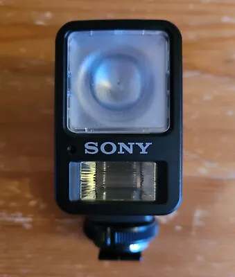 Sony HVL-FDH3 Video Camera Light & Flash Gun For Camcorder DSLR No Reserve! • £0.01