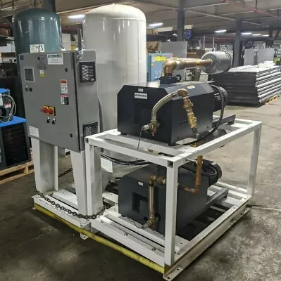 Powerex 65 CFM Compressor Assembly 460 Volt 3 Phase 60Hz 120 Gallon Motors 5.1kW • $5600