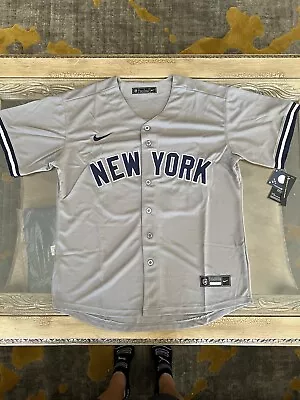 Aaron Judge Jersey NEW Mens Large Gray New York Yankees • $54