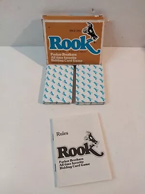 Vintage Rook Card Game By Parker Brothers  1978 Instructions Tournament Rules • $9