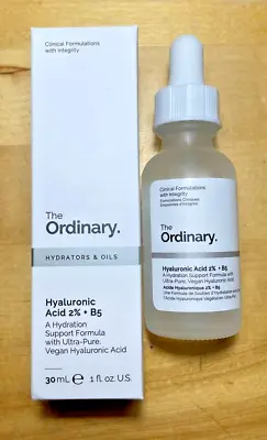 [The Ordinary] Hyaluronic Acid 2% + B5 - Hydration Support Serum 1 Fl Oz/ 30ml • £6.29