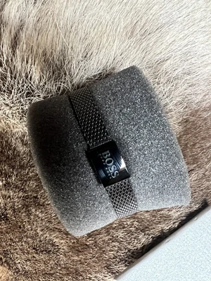 £10 • Buy Hugo Boss Bracelet Black A1 Condition