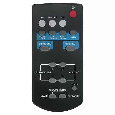New Soundbar Remote Control FSR60-WY57800 For Yamaha  ATS1010 YAS101 YAS101BL • $11.30