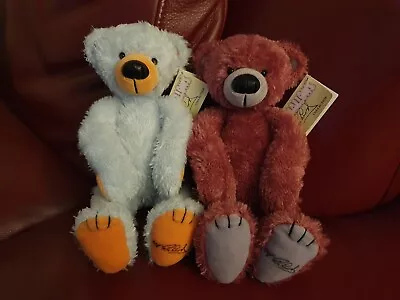 Pair GUND Marshmallows Bears 'Fluff' & 'Frump' - 'The Cliff Richard Collection' • £40