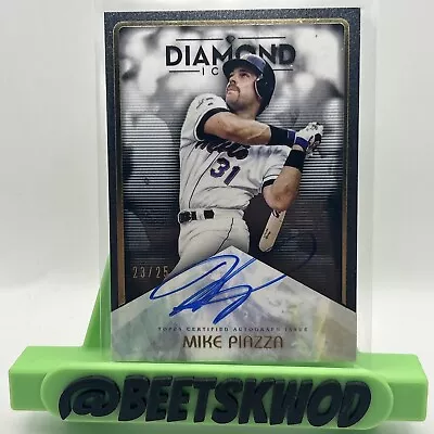 2023 Topps Diamond Icons Auto /25 Mike Piazza #AC-MPI HOF • $90