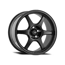 17x8 Konig 106B Hexaform Matte Black Wheels 4x100 (45mm) Set Of 4 • $1253.68