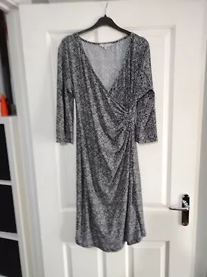 £3.50 • Buy Peacocks Stretch Dress Size 16, Pit To Pit 21 Length 44 Inch