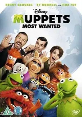 Muppets Most Wanted DVD (2014) Tina Fey Bobin (DIR) Cert U Fast And FREE P & P • £1.94