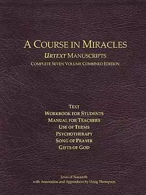 A Course In Miracles Urtext Manuscripts Complete Seven Volume Combined Edition • $48.01