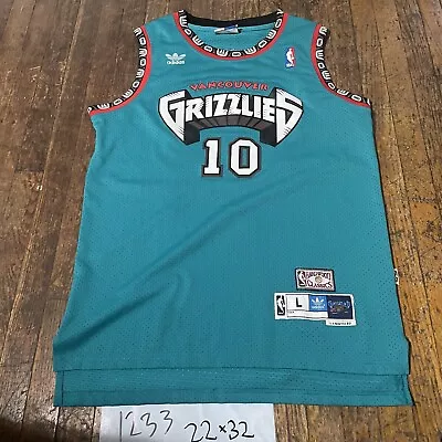 Vancouver Grizzlies Adidas Jersey Mike Bibby Size Large  • $24.99