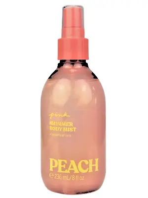 VICTORIA'S SECRET PINK PEACH SHIMMER FRAGRANCE BODY MIST PERFUME SPRAY 8 Oz NEW • $19.75