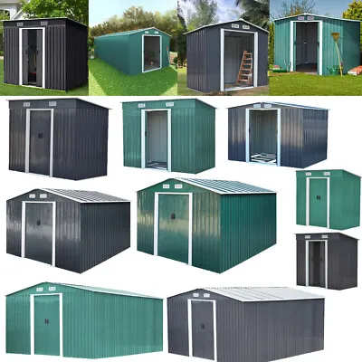 Outdoor Garden Tools Shed Summer House Workshop Garden Shed House WITH FREE BASE • £205.95