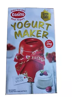 Easiyo 1kg Yogurt Maker - Classic Red • $40