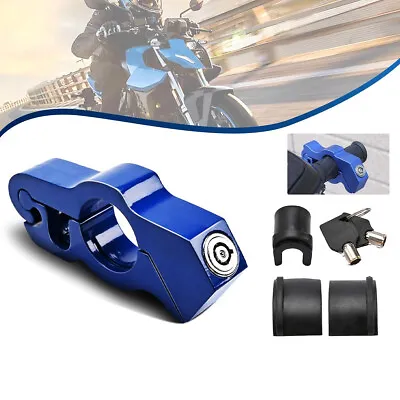 1PC Motorcycle Handlebar Brake Lock Lever Grip Throttle Caps Security Anti Theft • $15.99