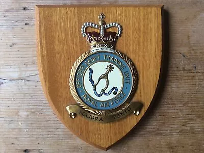 Royal Air Force (raf) Officer Cadet Training Unit Plaque/shield • £36