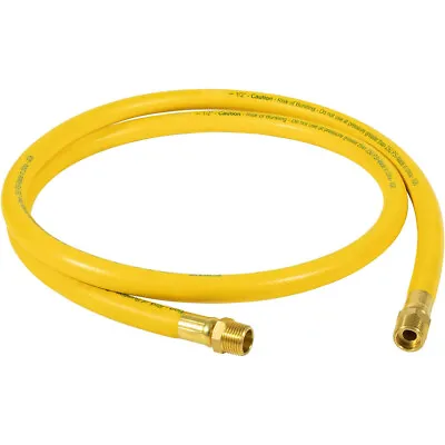 Yellow DXCM012-0226 Air Hose 1/2  X 6 Ft Hybrid Lead In Whip Hose 1/2”NPT 250PSI • $24.20