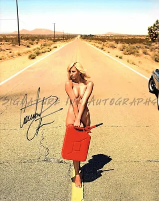 COURTNEY FORCE Signed Autograph 8x10 Photo NHRA Racing Reprint • $19.95