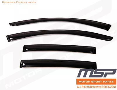 Visors Wind Deflector Out-Channel 4pcs 98-03 Mercedes E-Class W210 E320 Wagon • $36.43