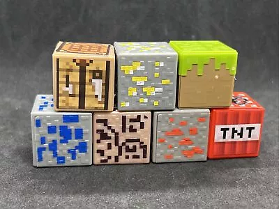 Minecraft Block Lot 7 Blocks 1” • $7.99