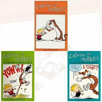 Bill Watterson Calvin And Hobbes Series Volume 3 Books Collection Set Paperback  • £23.99