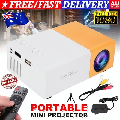 $29.99 • Buy Portable Mini Pocket Projector LED Home Cinema HD 1080P HDMI W/Remote Controller