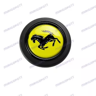 Sport Racing Steering Wheel Horn Button For MOMO OMP With Ferrari Crest 58mm X1 • $25.88