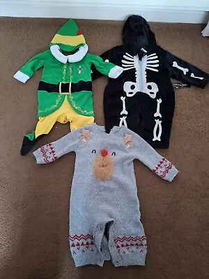 Baby Costume Dress Up Halloween / Christmas 3-6 Months • £15