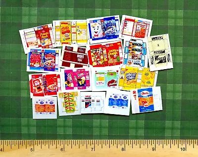 1:24 Half Inch Scale 18 DIY Dollhouse Miniature Assorted Boxes # 8 • $2.89