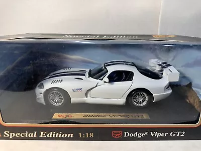 Maisto Dodge Viper GTS-R GT2 1:18 Diecast • $30