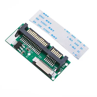 1.8  ZIF LIF CE SSD HDD To 2.5inch SATA 7+15 Pin Converter Card With Cable • $7.50