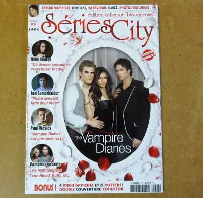 Series Magazine Vampire Diaries NINA DOBREV Paul Wesley IAN SOMERHALDER - #6 • $520